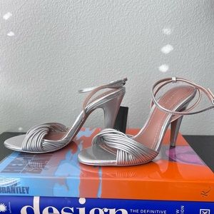 Zara Metallic Sandals